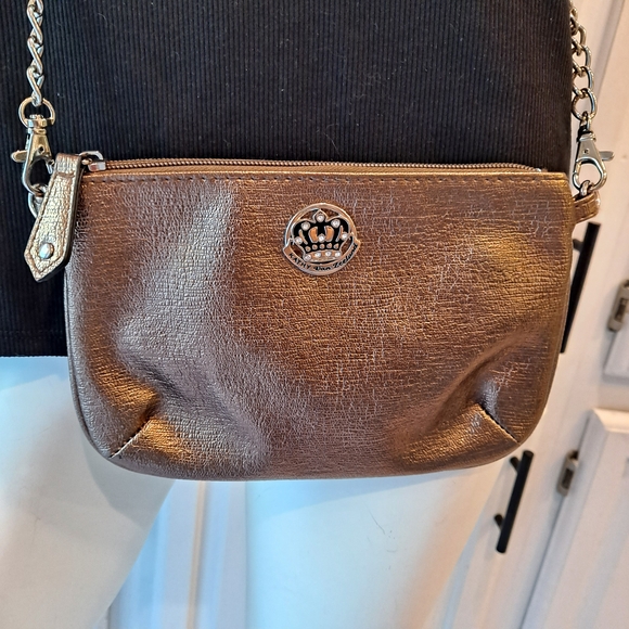 Kathy Van Zeeland Copper Metallic Sheen Crossbody Bag - Picture 1 of 6